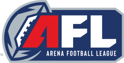 The Arena Football League's final logo, from 2019.