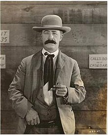 Movie still of Bert Lindley as Wyatt Earp Bert Lindley as Wyatt Earp.jpg