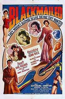 <i>Blackmailed</i> (1951 film) 1951 British film