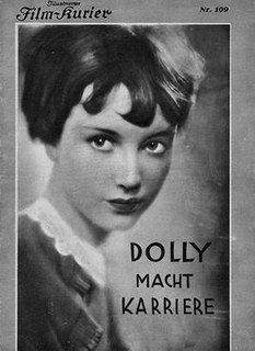 <i>Dolly Gets Ahead</i> 1930 film
