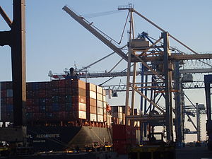 cargo handling in port said