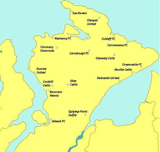 Inishowen Football League Teams Inishowen Football Teams.jpg