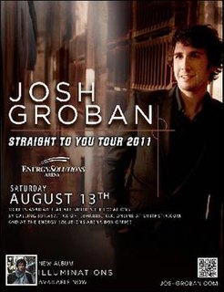 Straight to You Tour 2011 concert tour by Josh Groban
