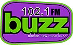 Logo for KDBZ as 102.1 The Buzz until 2011. KDBZ.jpg