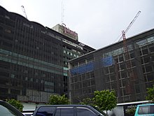 Hotel Indonesia under renovation in 2007 Renovasi hotel indonesia.jpg