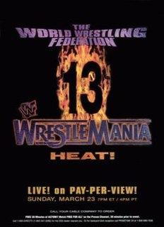 WrestleMania 13 1997 World Wrestling Federation pay-per-view event