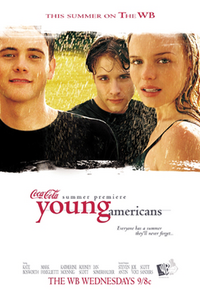 Young Americans promotional poster showing the association with Coca-Cola