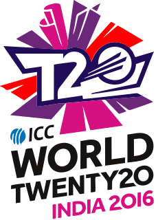 2016 ICC World Twenty20 Cricket tournament