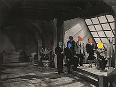 John Baldessari, Studio, 1988, Lithograph and silkscreen on Sommerset paper, 25 ¾ x 34 in, Los Angeles County Museum of Art