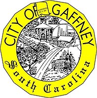 Official seal of Gaffney, South Carolina
