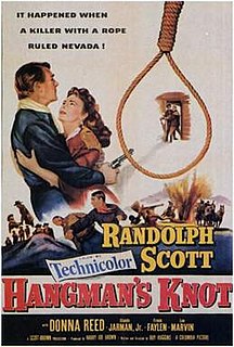 <i>Hangmans Knot</i> 1952 film by Roy Huggins