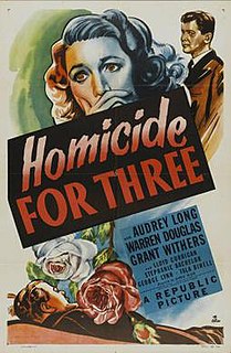 <i>Homicide for Three</i> 1948 film by George Blair