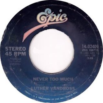 Side-A label of the U.S. 1981 single