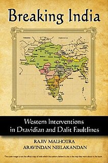 <i>Breaking India</i> book by Rajiv Malhotra