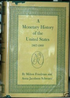 <i>A Monetary History of the United States</i>