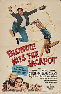 <i>Blondie Hits the Jackpot</i> 1949 film