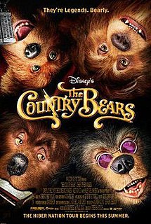 <i>The Country Bears</i> 2002 film by Peter Hastings