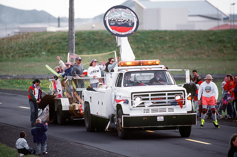 File:Naval Facility Keflavik Parade Truck.jpg