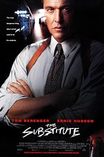 <i>The Substitute</i> 1996 film directed by Robert Mandel