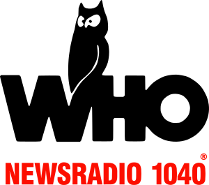 WHO NewsRadio 1040 logo.svg