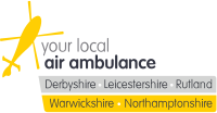 Warwickshire, Northamptonshire, Derbyshire, Leicestershire & Rutland Air Ambulance logo