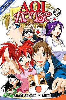 <i>Aoi House</i> Harem manga series