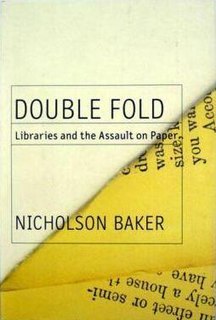 <i>Double Fold</i> book by Nicholson Baker