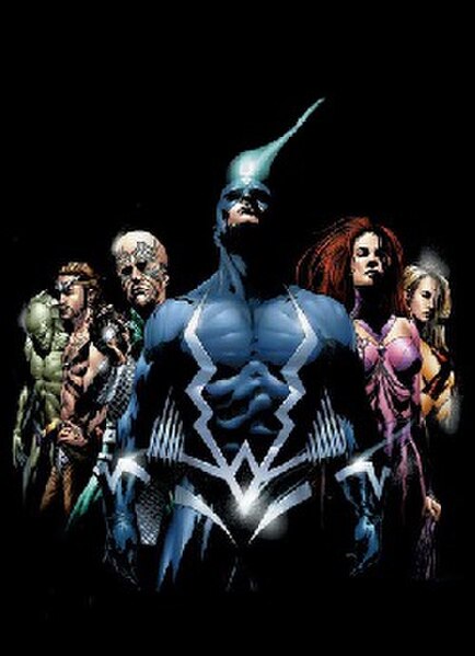 Artwork for the cover of Inhumans vol. 2, #1 (November 1998) Art by Jae Lee