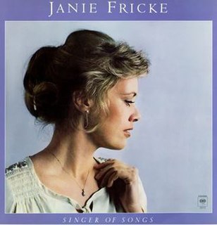 <i>Singer of Songs</i> 1978 studio album by Janie Fricke