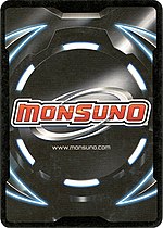 Monsunon CCG tumman version Cardback.