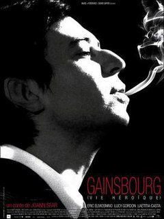 <i>Gainsbourg: A Heroic Life</i> 2010 film directed by Joann Sfar