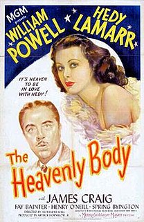 <i>The Heavenly Body</i> 1944 film by Vincente Minnelli, Alexander Hall