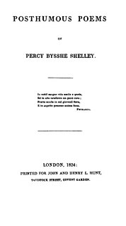 <i>Julian and Maddalo</i> Short story by Percy Bysshe Shelley