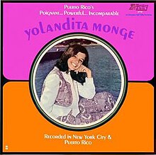 Puerto Rico Pedih... Kuat... tak Tertandingi... (Yolandita Monge album cover art).jpg