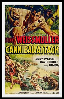 <i>Cannibal Attack</i> 1954 American film directed by Lee Sholem