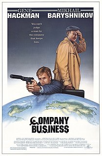 <i>Company Business</i> 1991 film by Nicholas Meyer