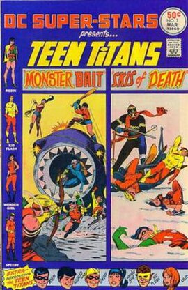 Cover of DC Super Stars #1 (March 1976), art by Nick Cardy