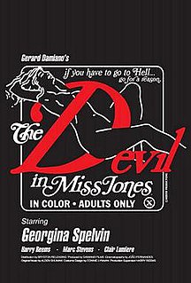 <i>The Devil in Miss Jones</i> 1973 American pornographic film directed by Gerard Damiano