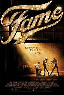 fame movie title vector
