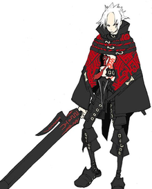 Haseo Drawing Character .hack Anime, background hacker, manga, computer  Wallpaper, cartoon png