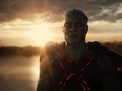 Martian Manhunter as he appears in Zack Snyder's Justice League (2021). Martian Manhunter ZSJL.jpg