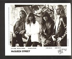 McQueen Street's original lineup, 1991.