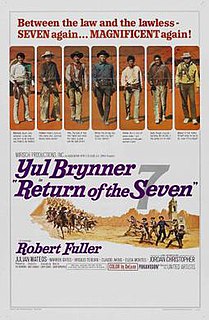 <i>Return of the Seven</i> 1966 film by Burt Kennedy