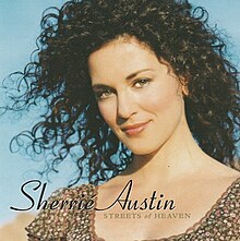 This is the cover art to Sherrié Austin's "Streets of Heaven", released in 2003 under Broken Bow Records