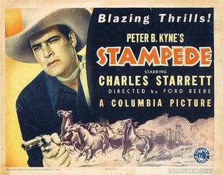 <i>Stampede</i> (1936 film) 1936 film by Ford Beebe