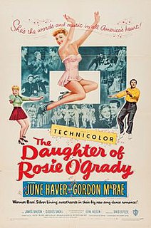 <i>The Daughter of Rosie OGrady</i> 1950 film by David Butler