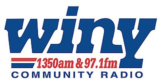 <span class="mw-page-title-main">WINY</span> Radio station in Putnam, Connecticut