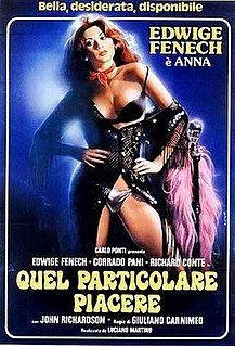 <i>Anna, quel particolare piacere</i> 1972 Italian film