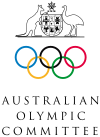 Former logo (1953-2015). Australian Olympic Committee logo.svg