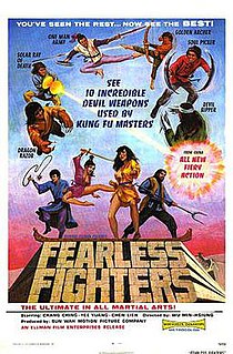 <i>Fearless Fighters</i> 1971 Hong Kong film